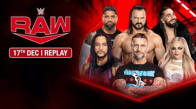 WWE Monday Night Raw 2024 12 17 HDTV h264 AAC 1080p 720p 480p Download