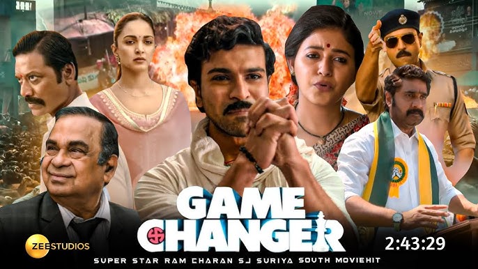 Game Changer (2025) Hindi Dubbed ORG HDTS x264 AAC 1080p 720p 480p Download